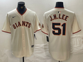 Men's San Francisco Giants Jung Hoo Lee #51 Cream Home Replica Player Jerseys