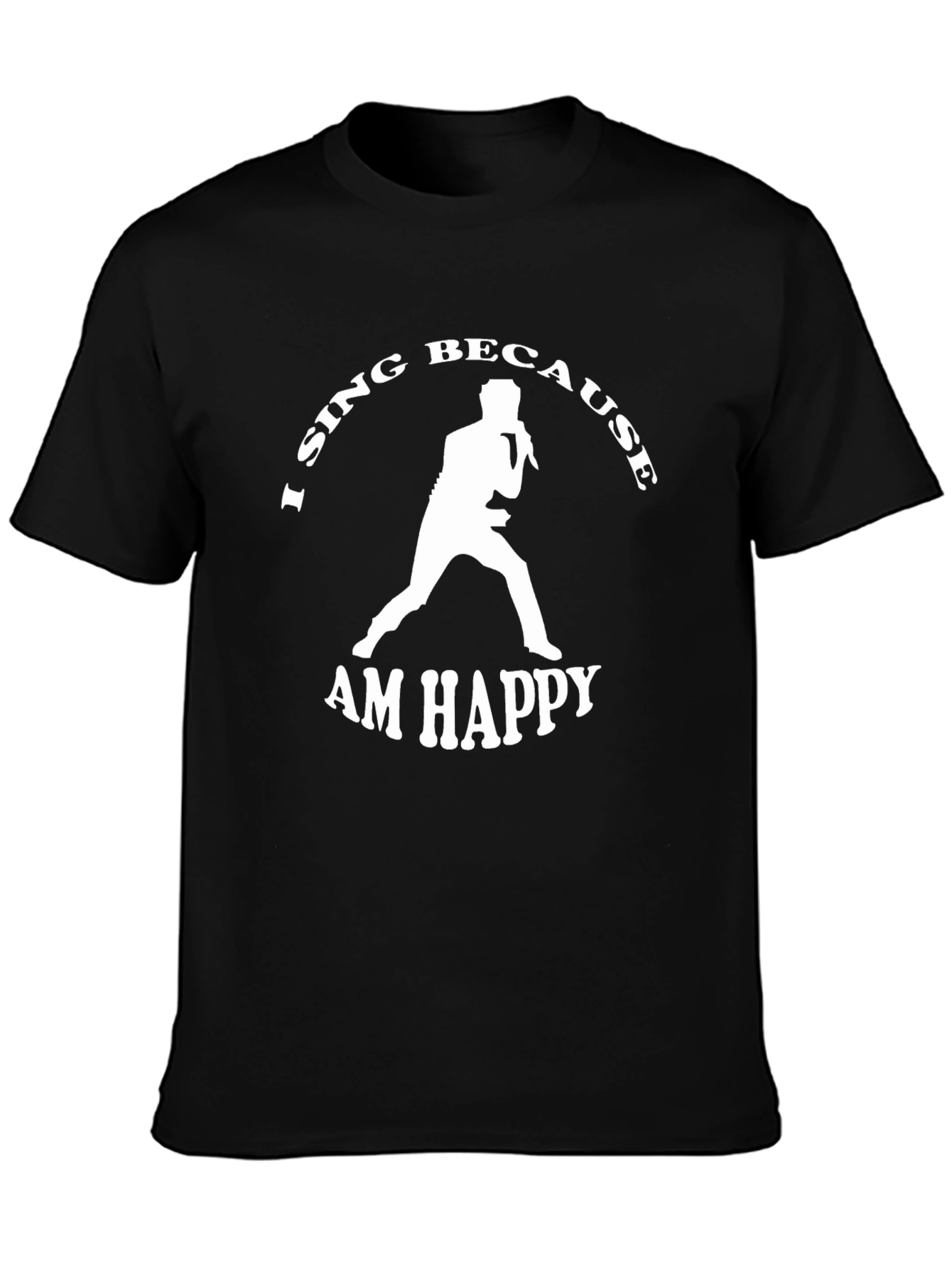 I Sing Because I Am Happy Graphic Tee