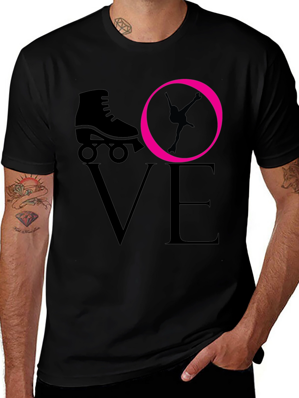Roller Skating LOVE T-Shirt