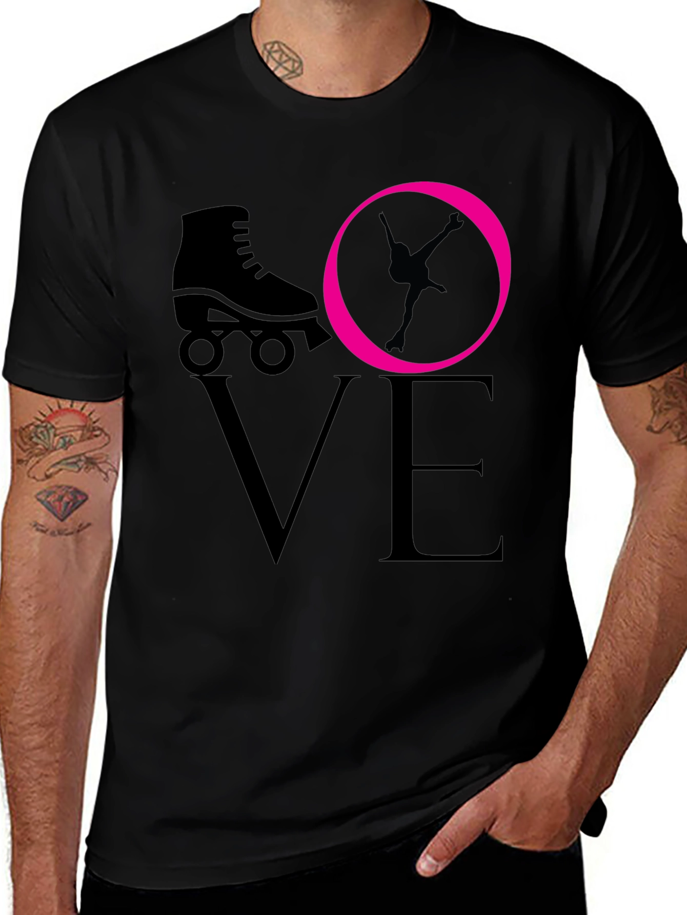 Roller Skating LOVE T-Shirt
