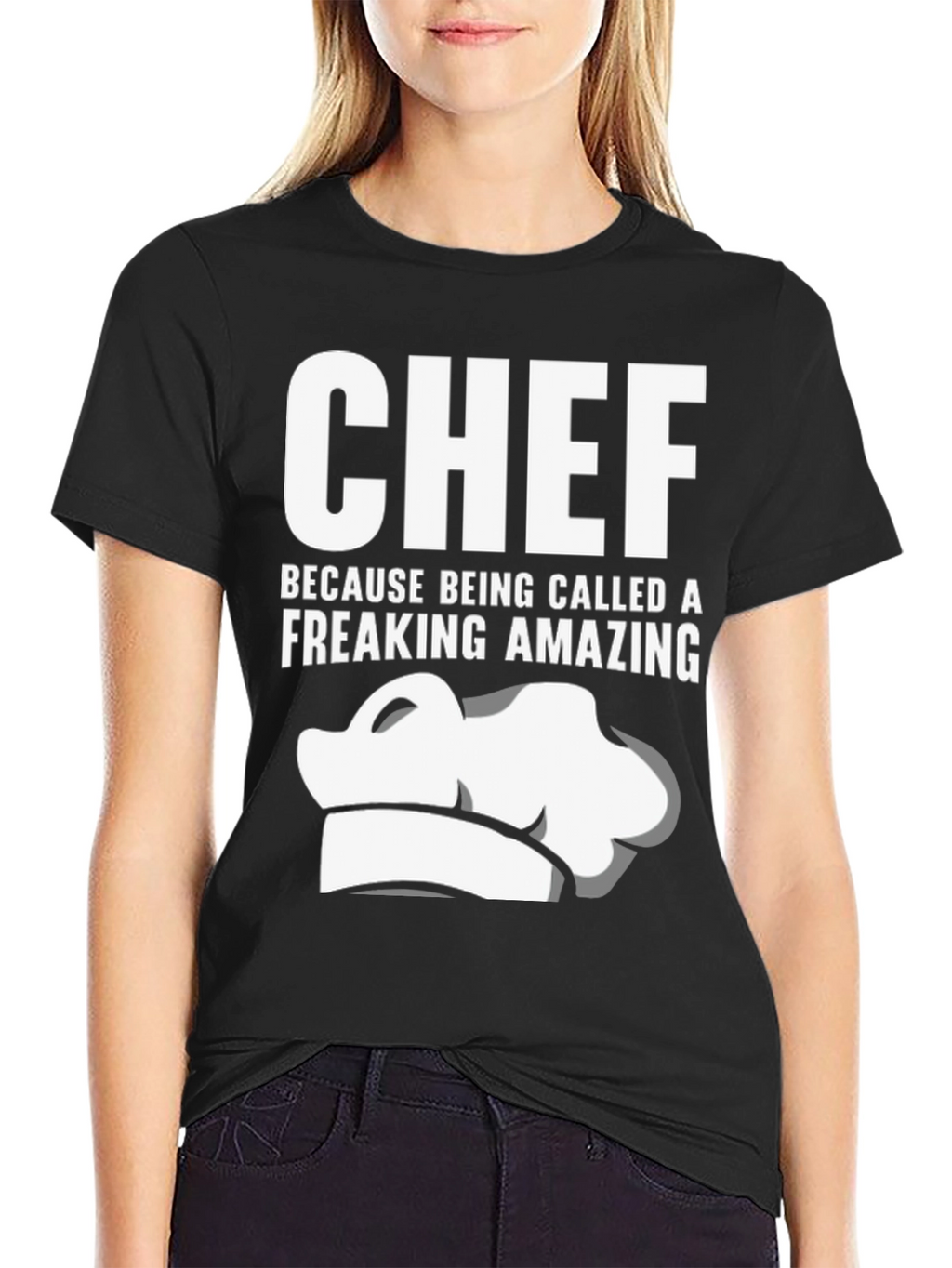 Chef Freaking Amazing T-Shirt - Black