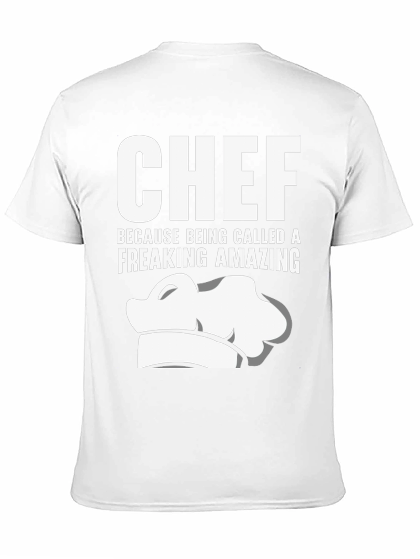 Chef Freaking Amazing T-Shirt - Black