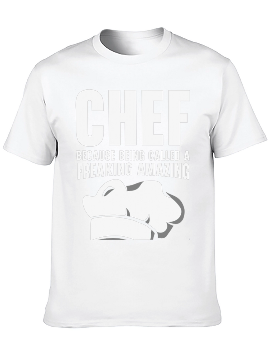 Chef Freaking Amazing T-Shirt - Black
