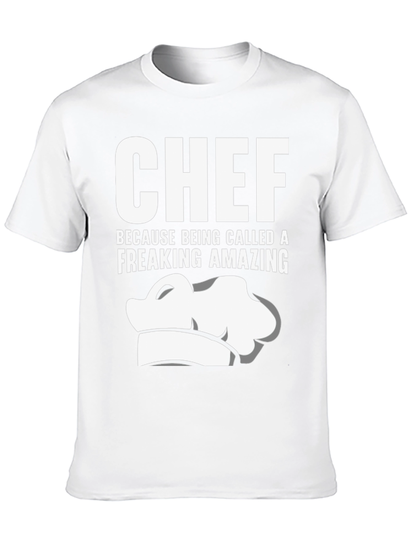 Chef Freaking Amazing T-Shirt - Black
