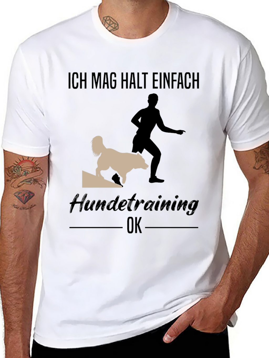 Dog Training T-Shirt - Ich Mag Halt Einfach