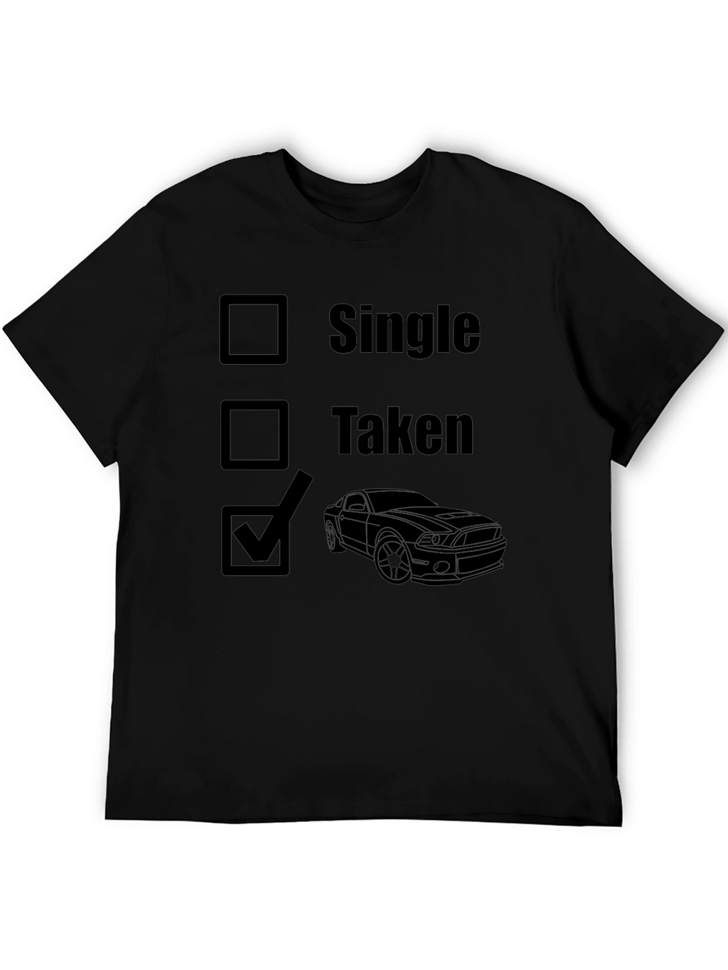 Car Lover T-Shirt - Single Taken Car
