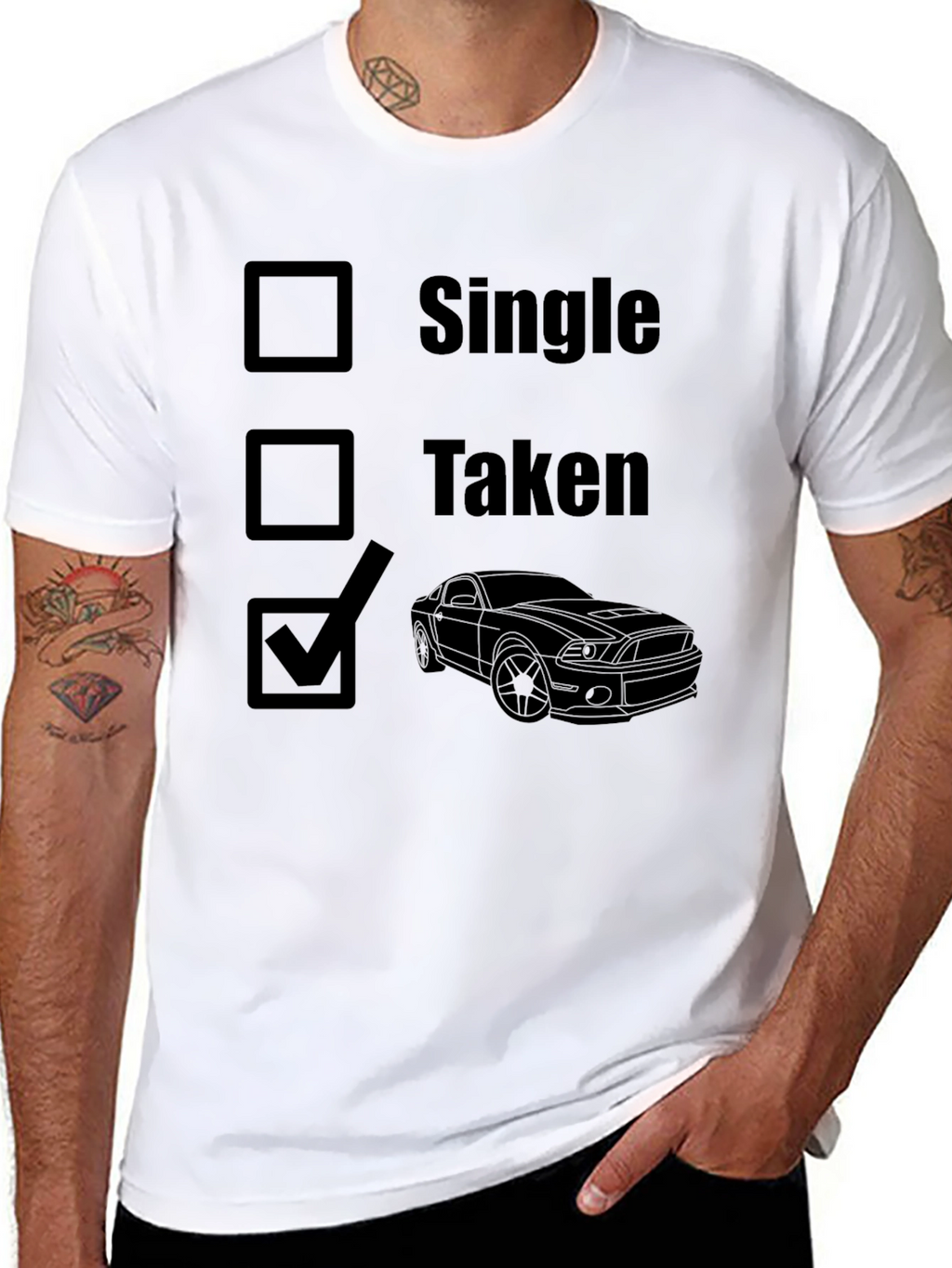 Car Lover T-Shirt - Single Taken Car