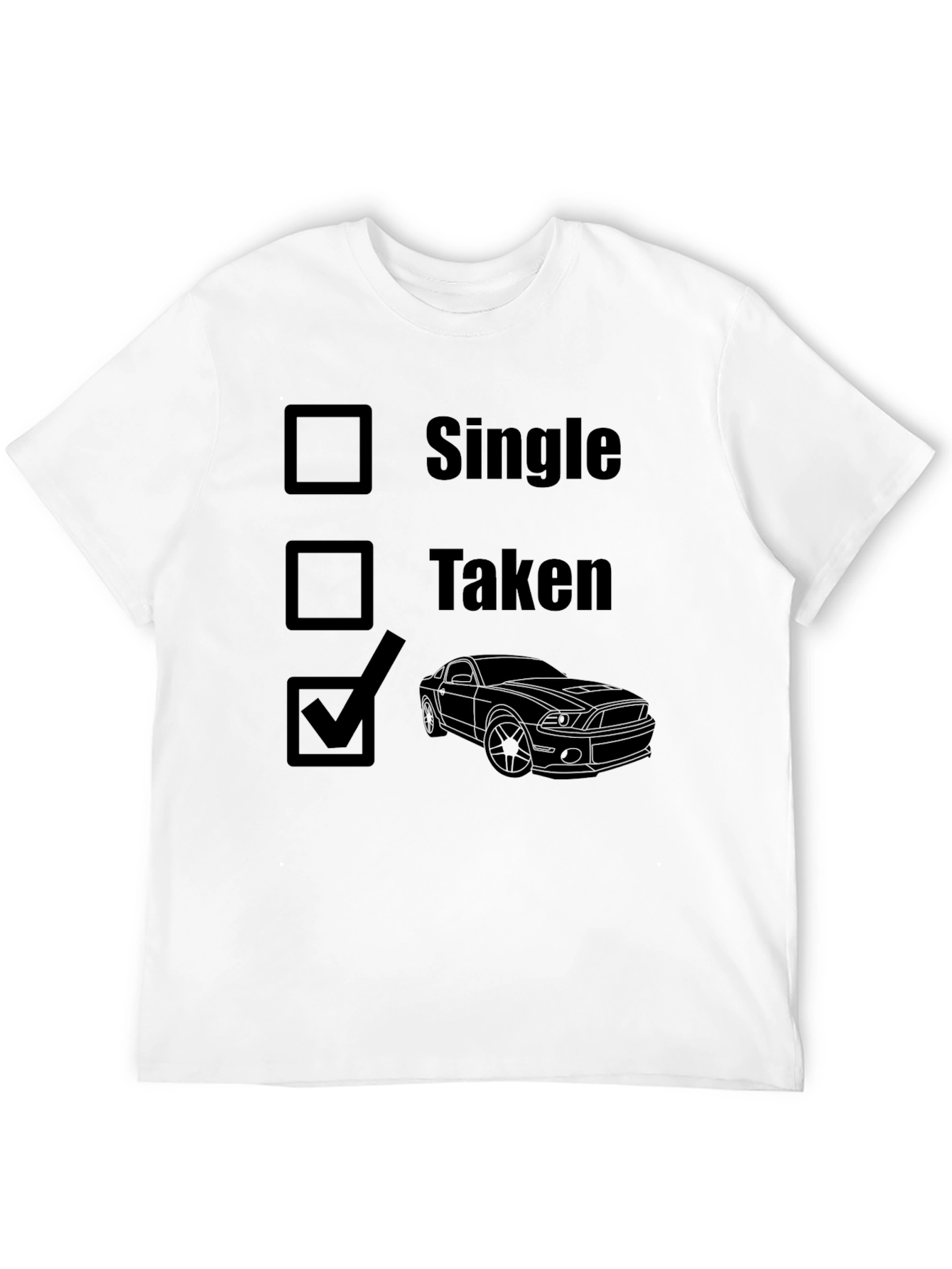 Car Lover T-Shirt - Single Taken Car