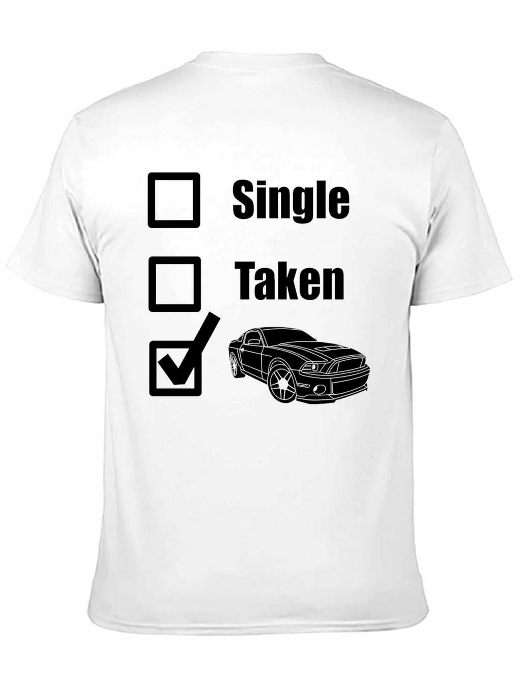 Car Lover T-Shirt - Single Taken Car