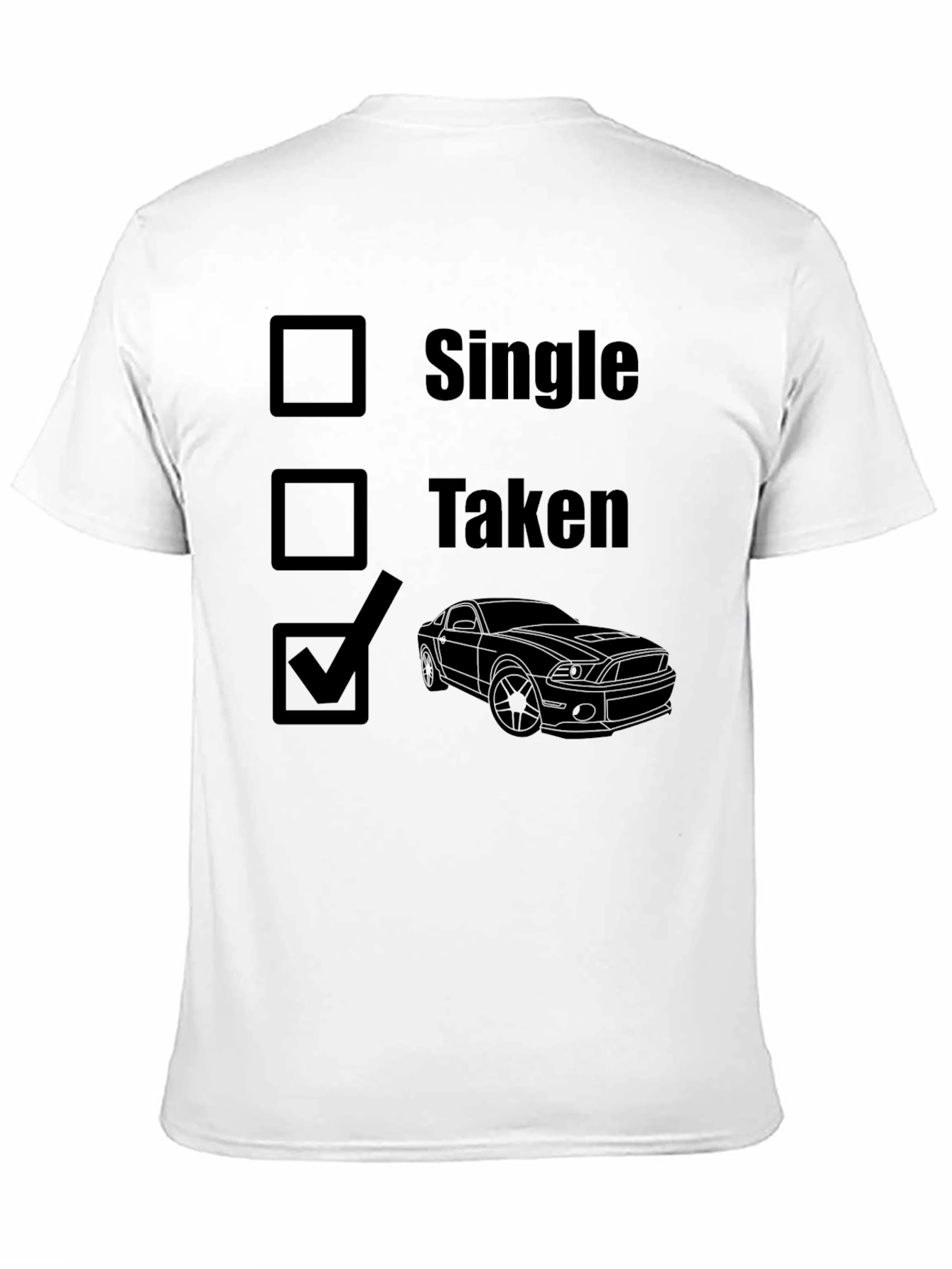 Car Lover T-Shirt - Single Taken Car