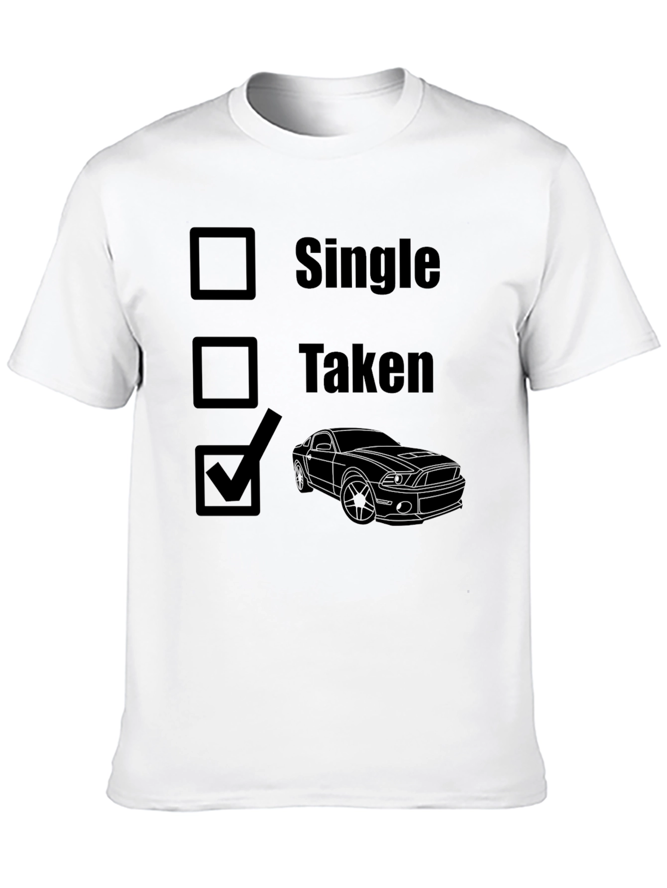 Car Lover T-Shirt - Single Taken Car