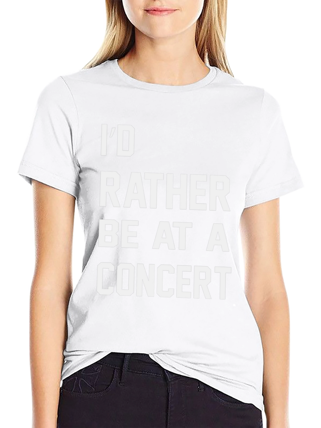 Concert Lover Black T-Shirt
