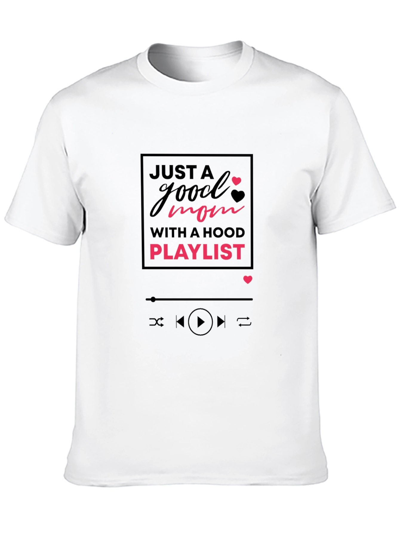 Good Mom Hood Playlist Graphic Tee