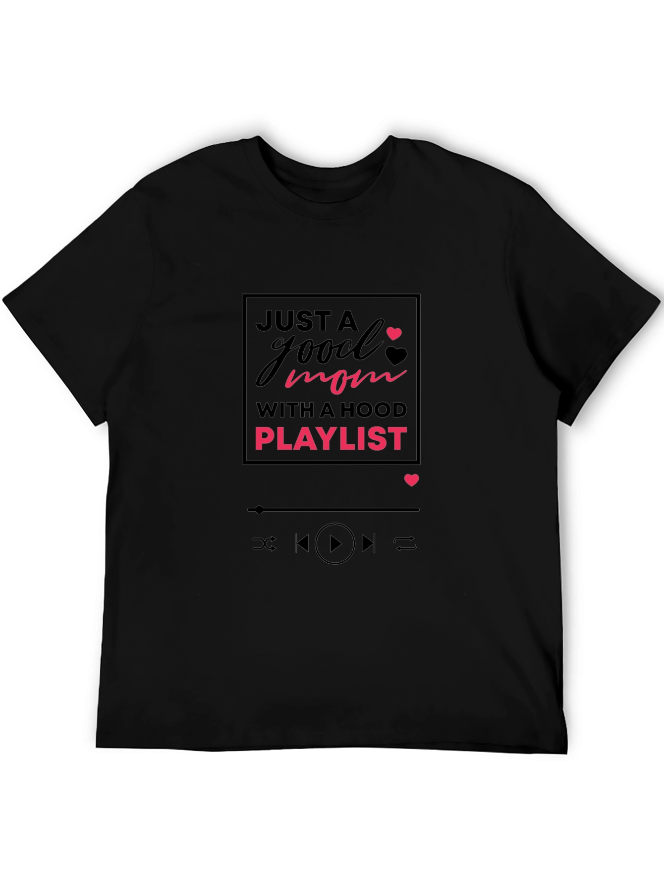 Good Mom Hood Playlist Graphic Tee