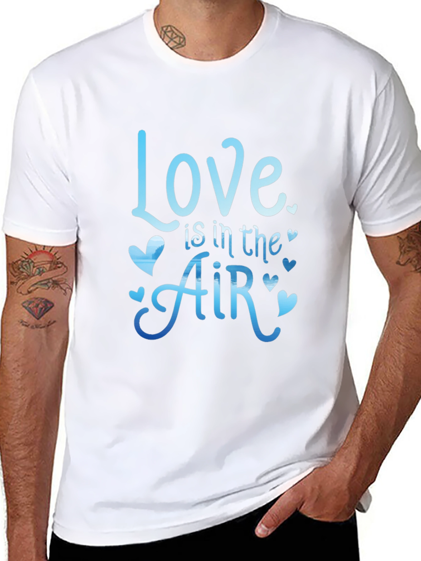 Love is in the Air Graphic T-Shirt