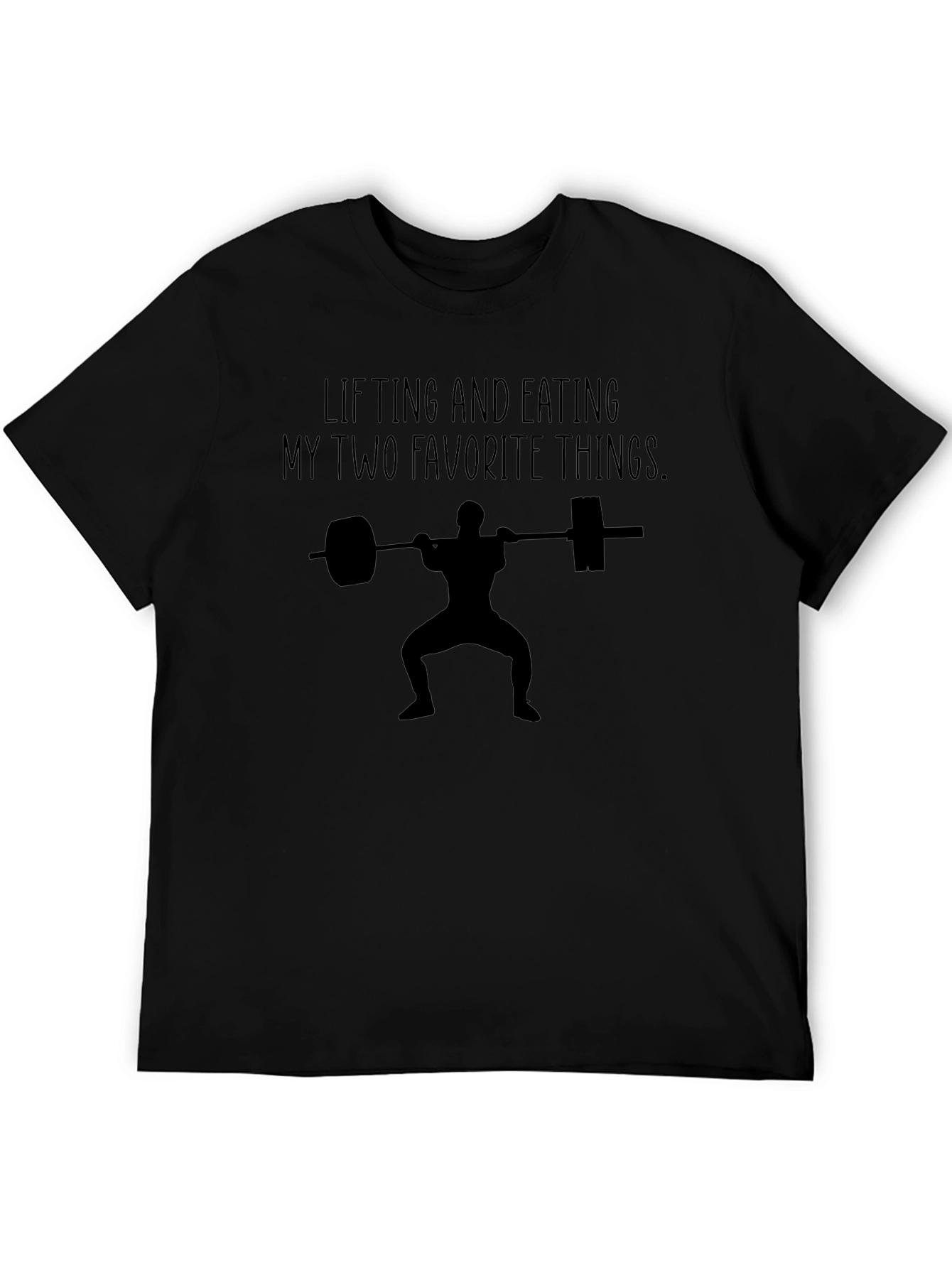Lifting and Eating Funny Gym T-Shirt