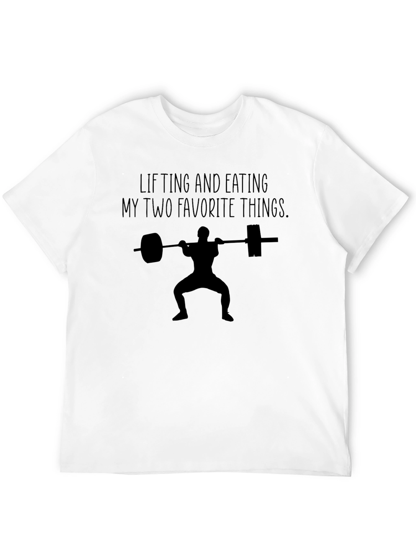 Lifting and Eating Funny Gym T-Shirt