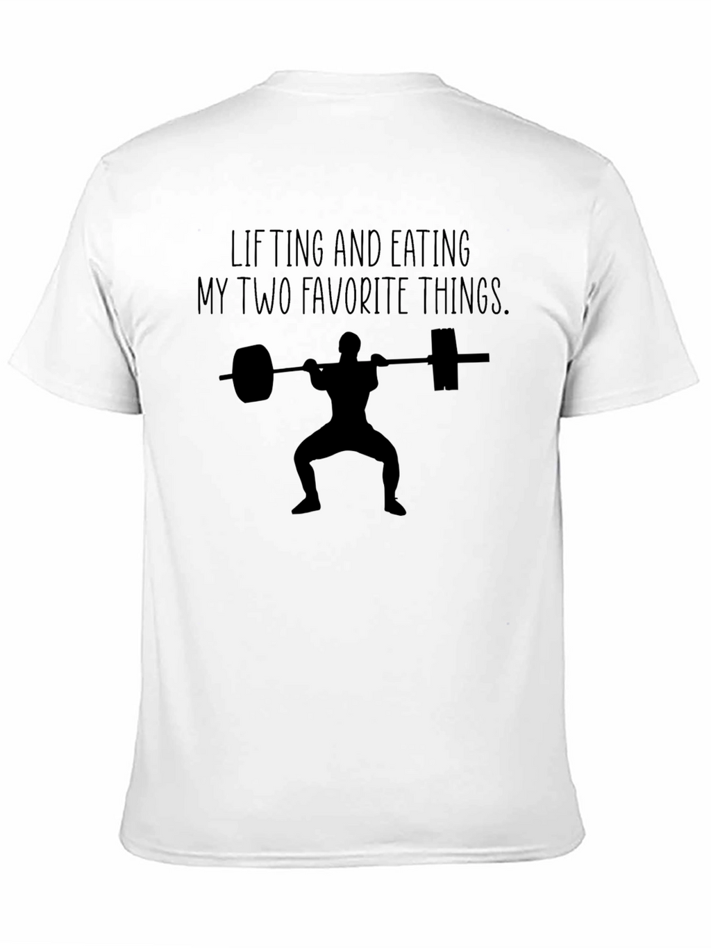 Lifting and Eating Funny Gym T-Shirt