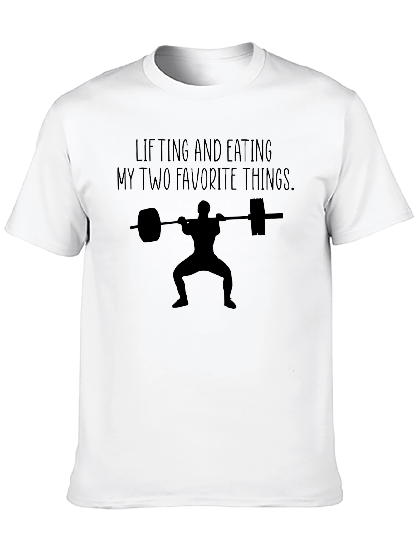 Lifting and Eating Funny Gym T-Shirt