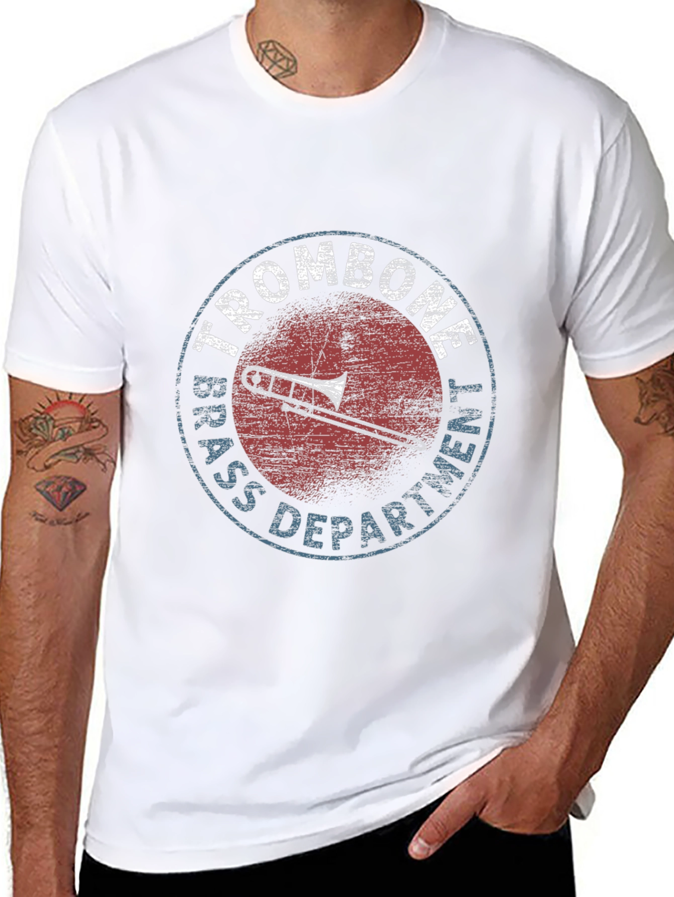 Trombone Brass Department Graphic Tee