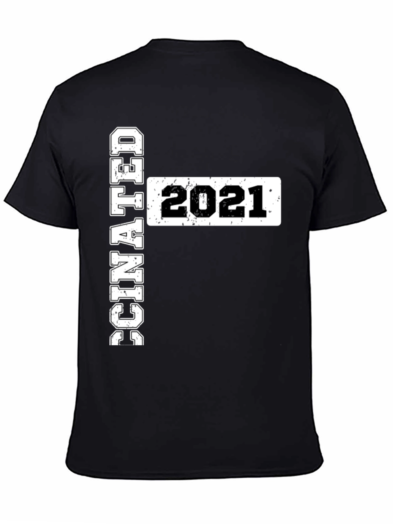 Graduated 2021 Black T-Shirt