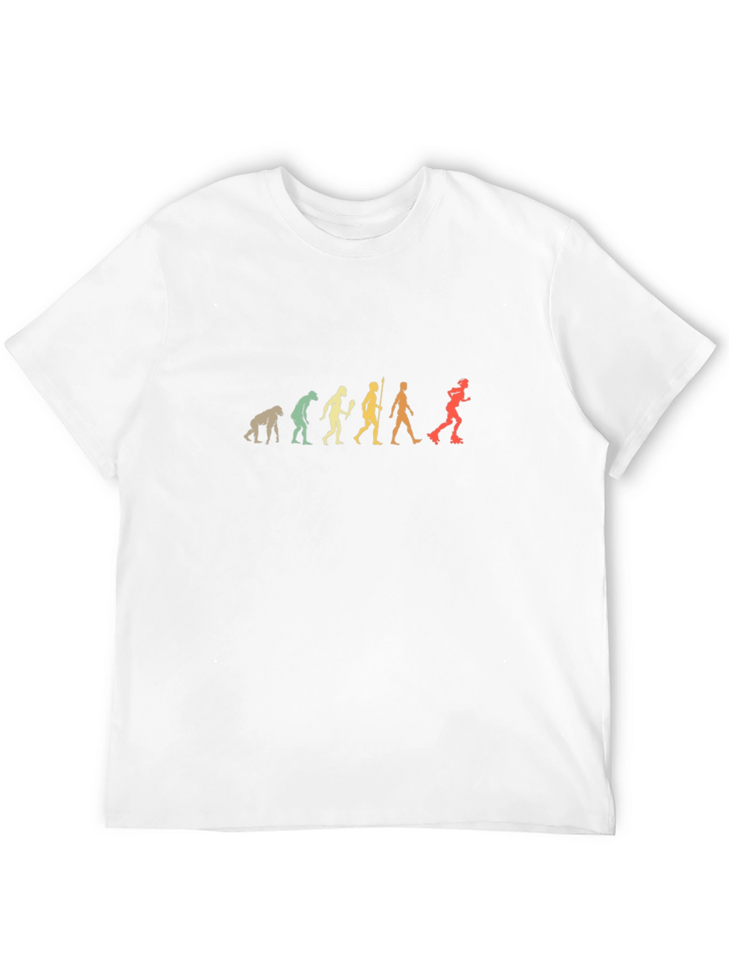 Evolution of Inline Skating T-Shirt