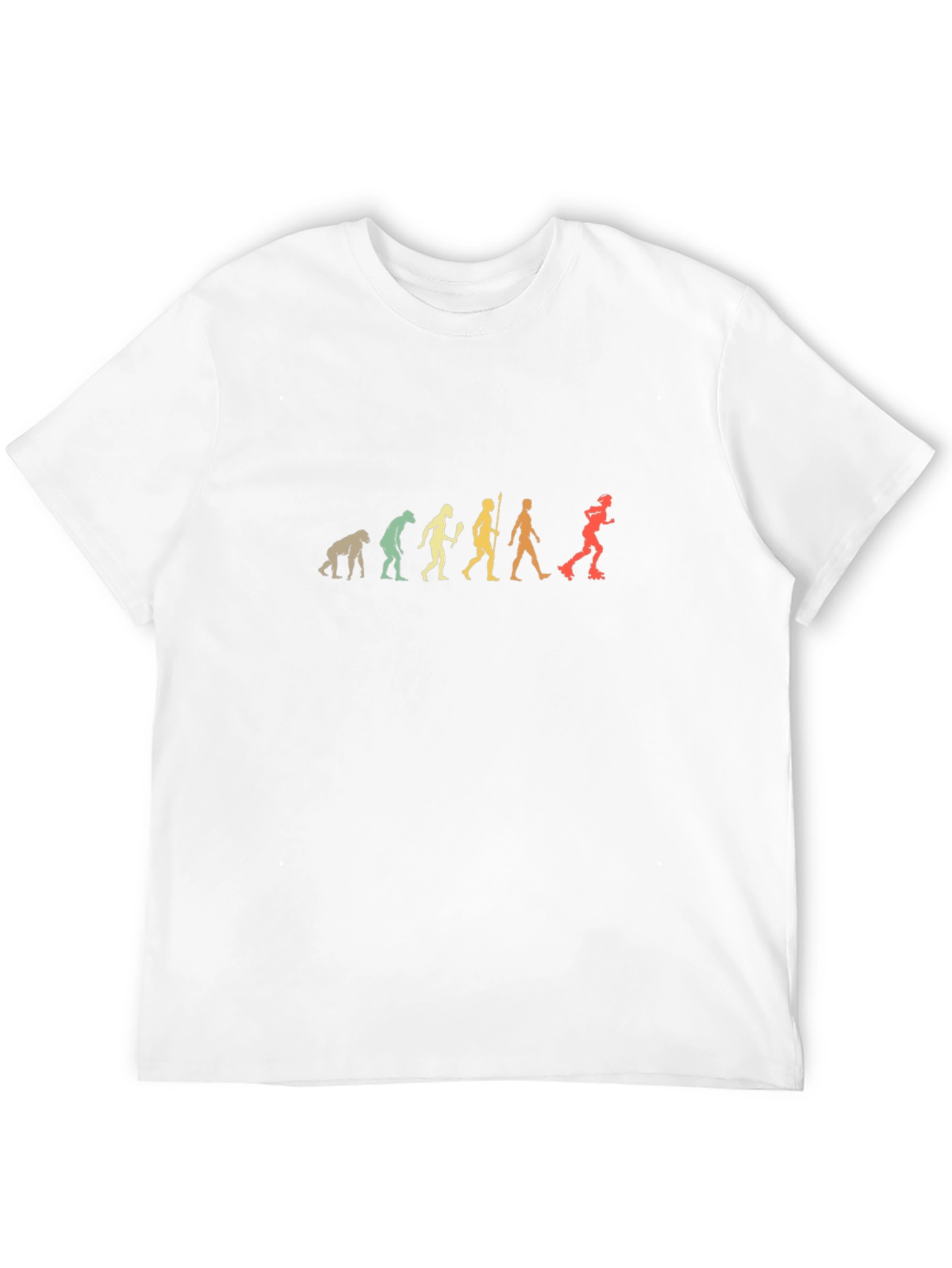 Evolution of Inline Skating T-Shirt