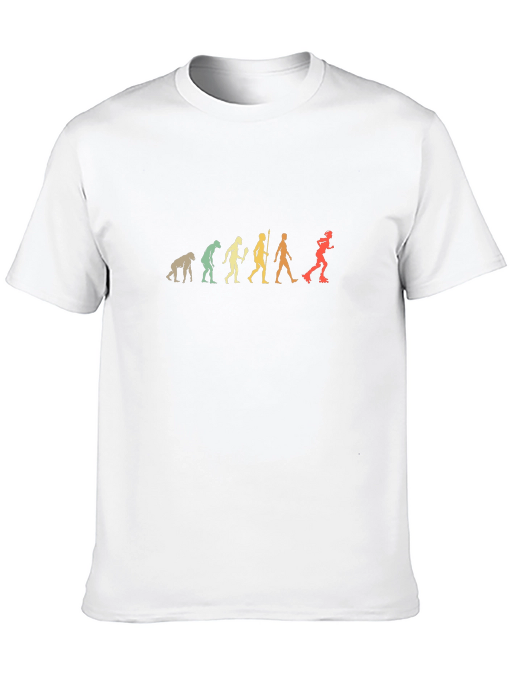 Evolution of Inline Skating T-Shirt