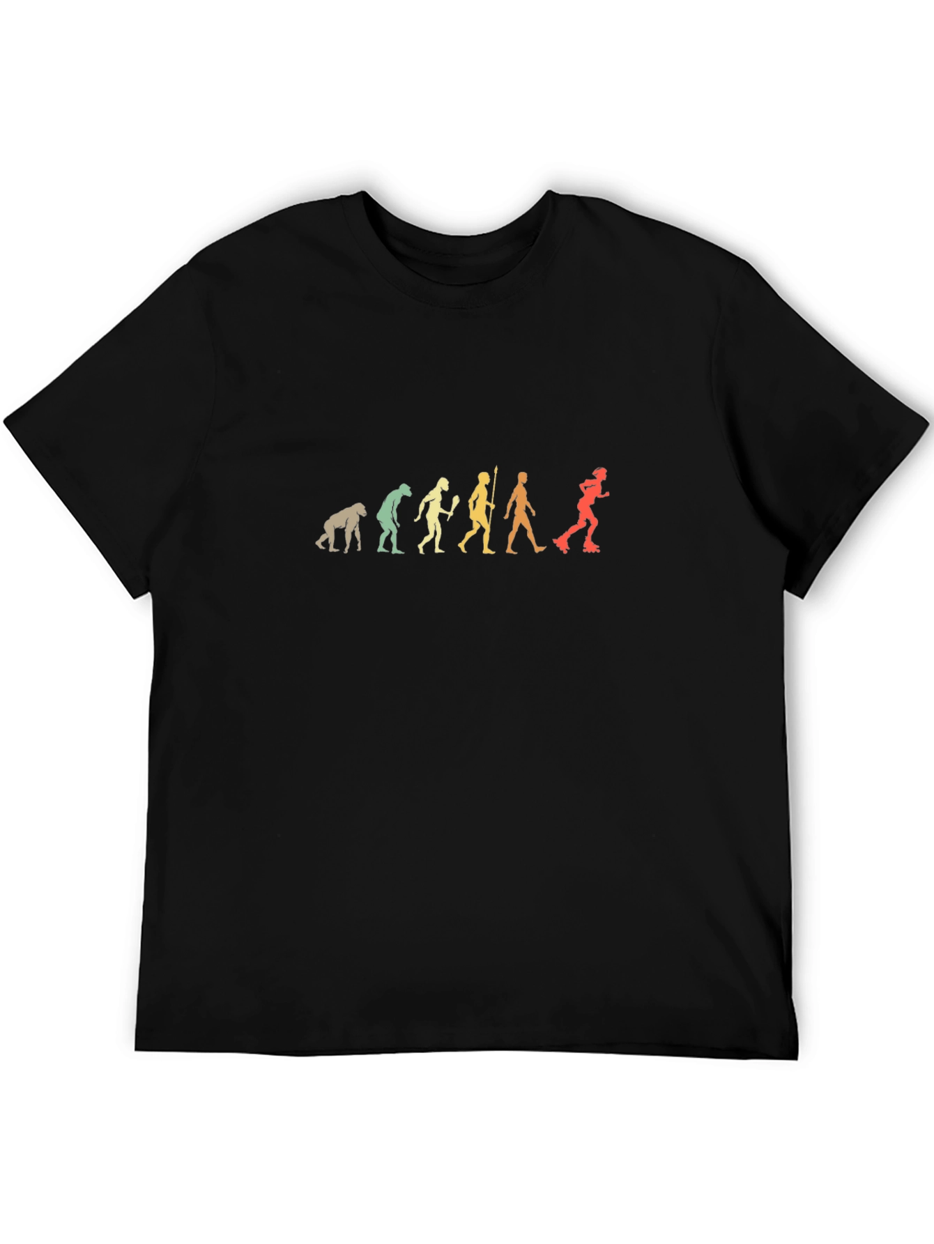 Evolution of Inline Skating T-Shirt