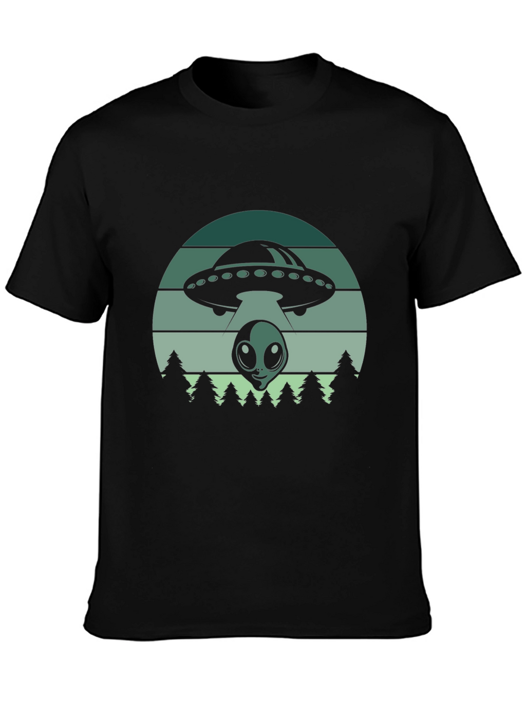 Alien Abduction Graphic Tee