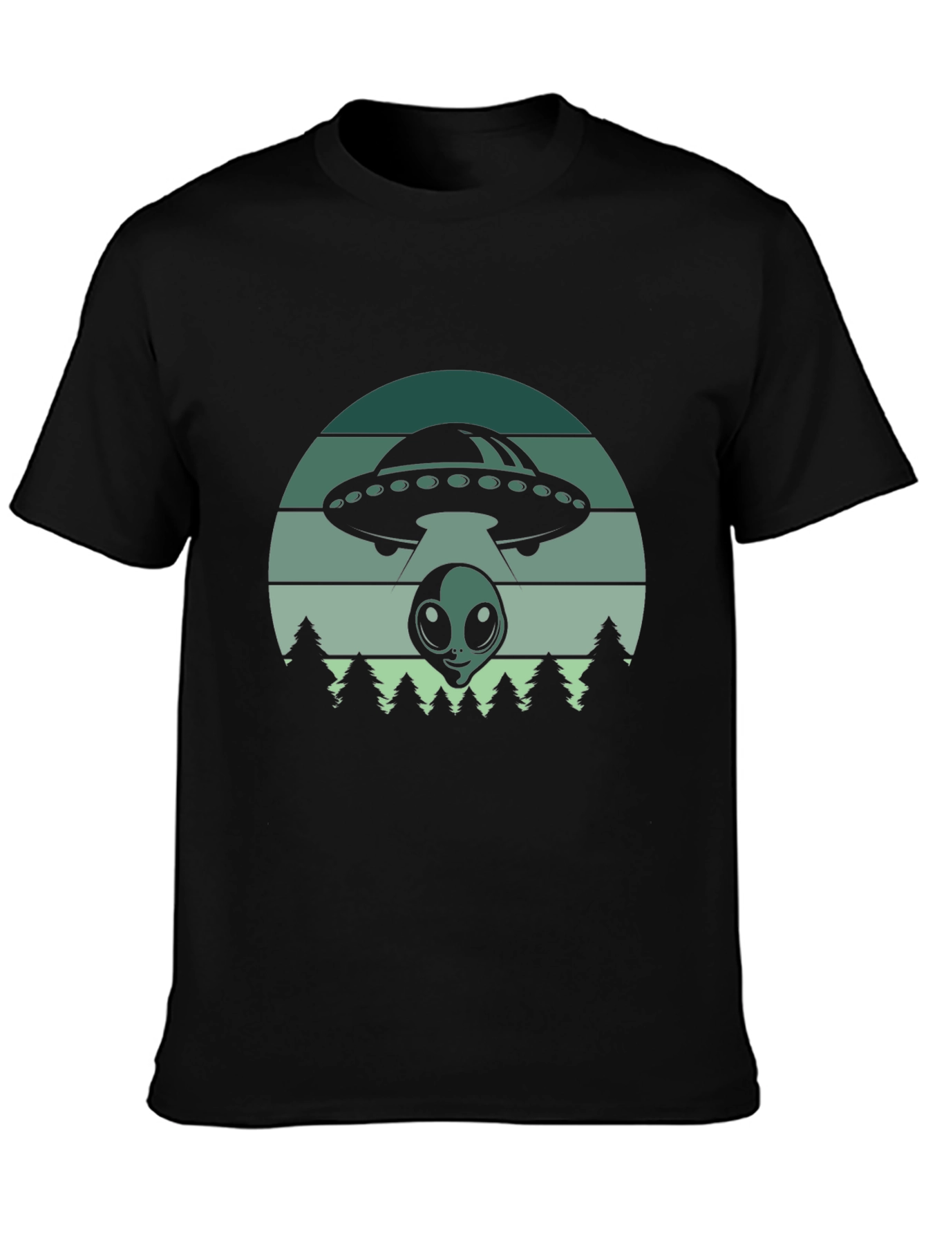 Alien Abduction Graphic Tee