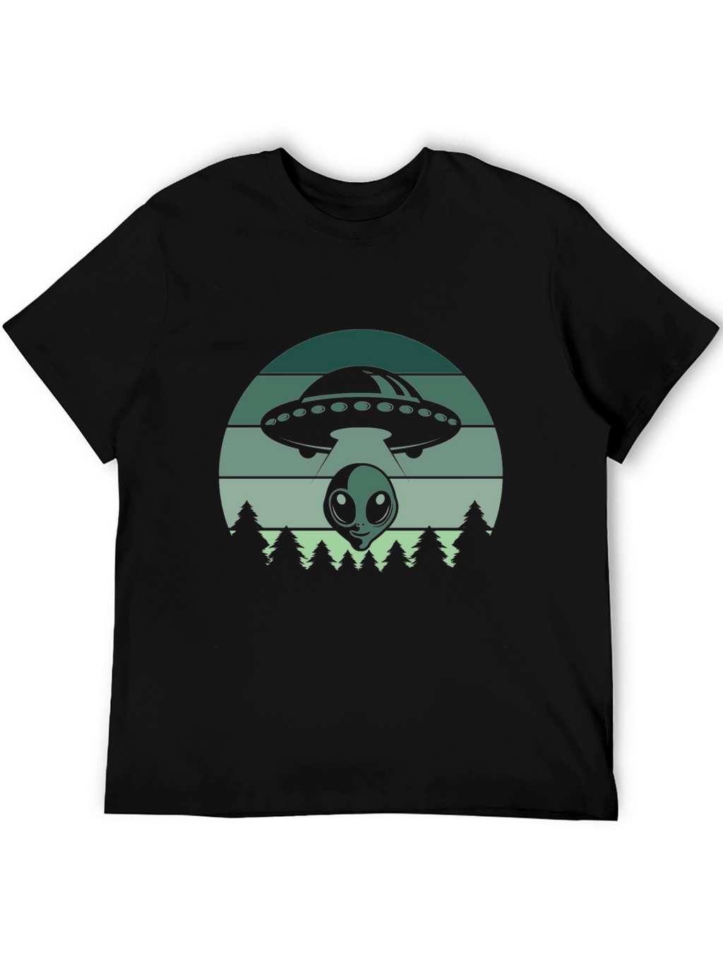 Alien Abduction Graphic Tee