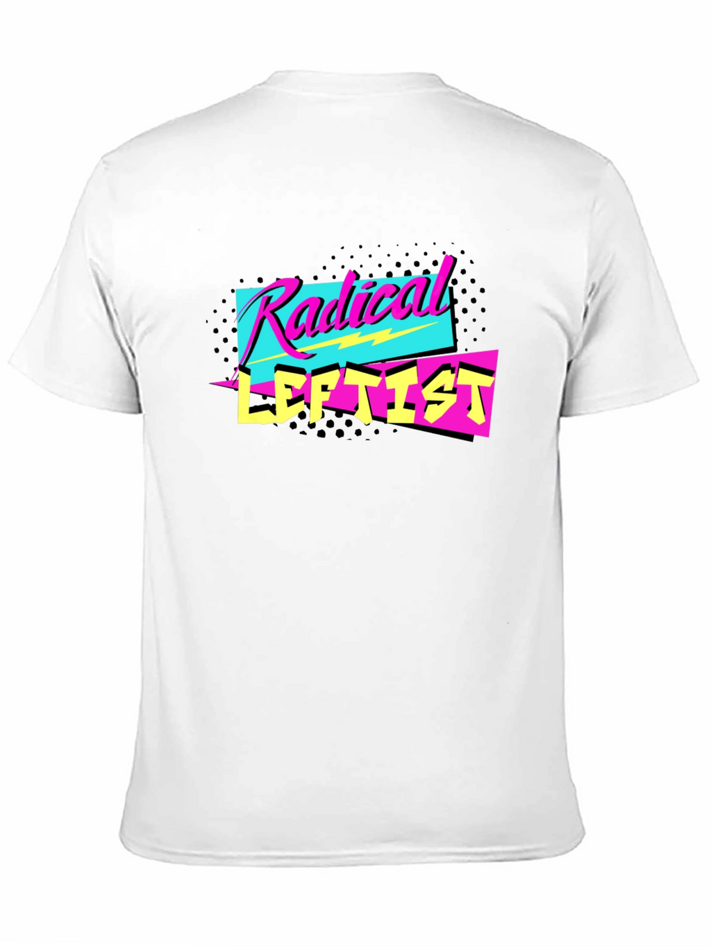 Radical Leftist Graphic Tee - Retro 80s Style