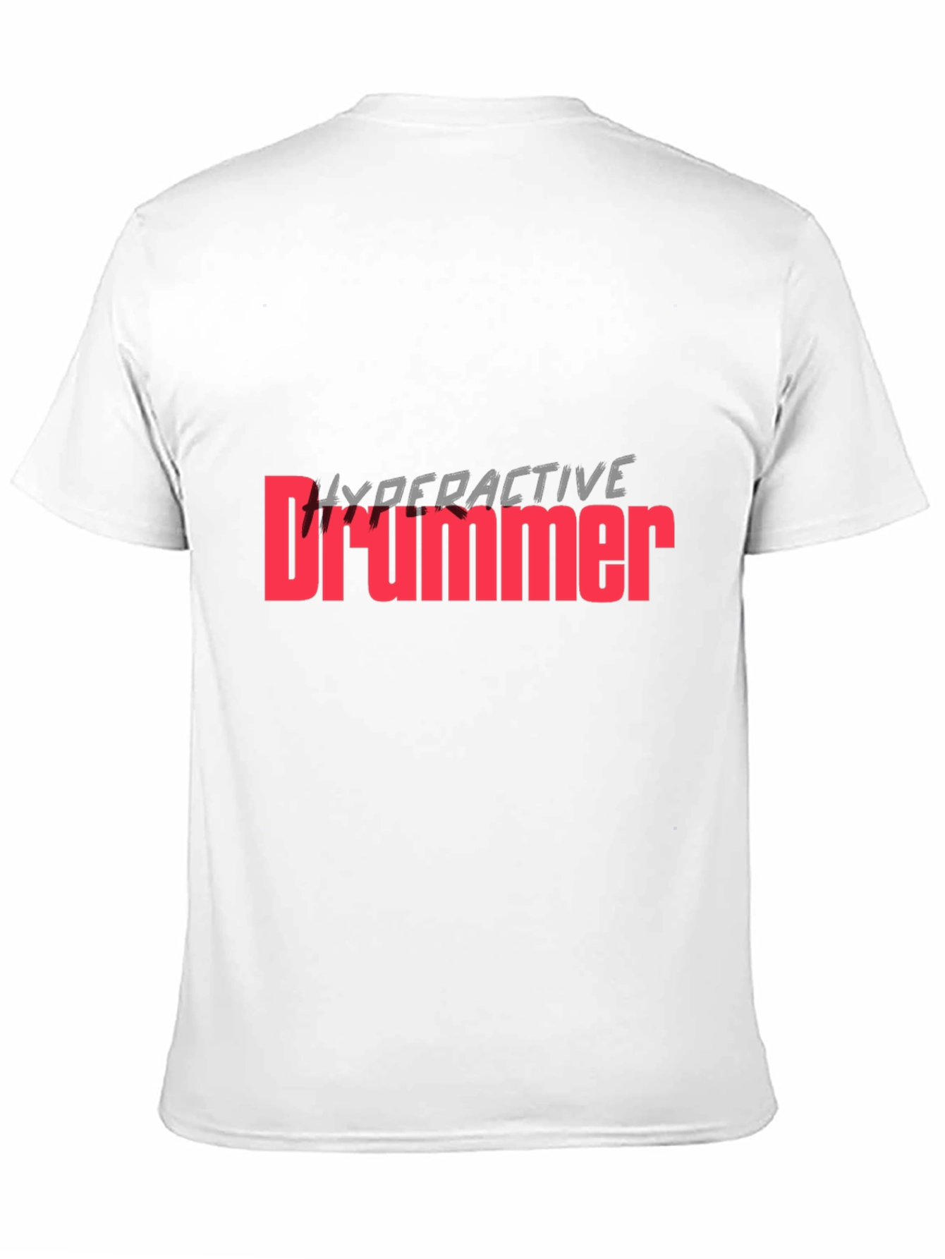 Hyperactive Drummer Black T-Shirt