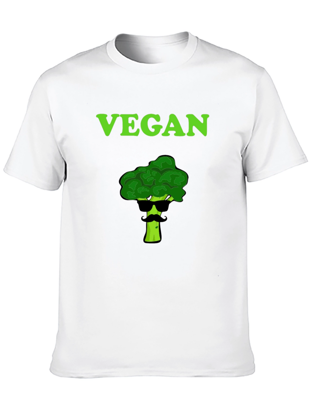 Vegan Broccoli T-Shirt - Cool Graphic Tee