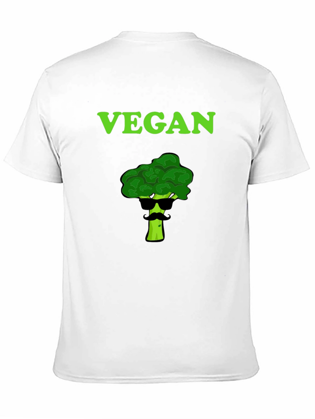 Vegan Broccoli T-Shirt - Cool Graphic Tee