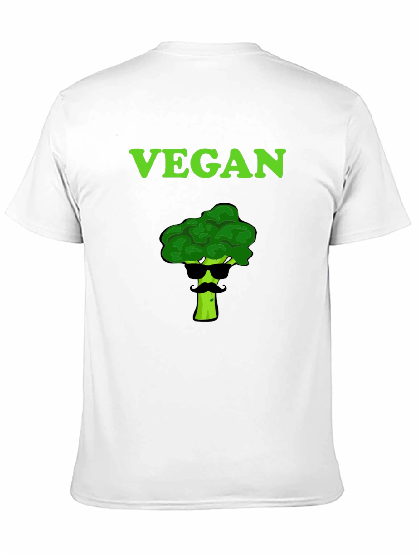 Vegan Broccoli T-Shirt - Cool Graphic Tee
