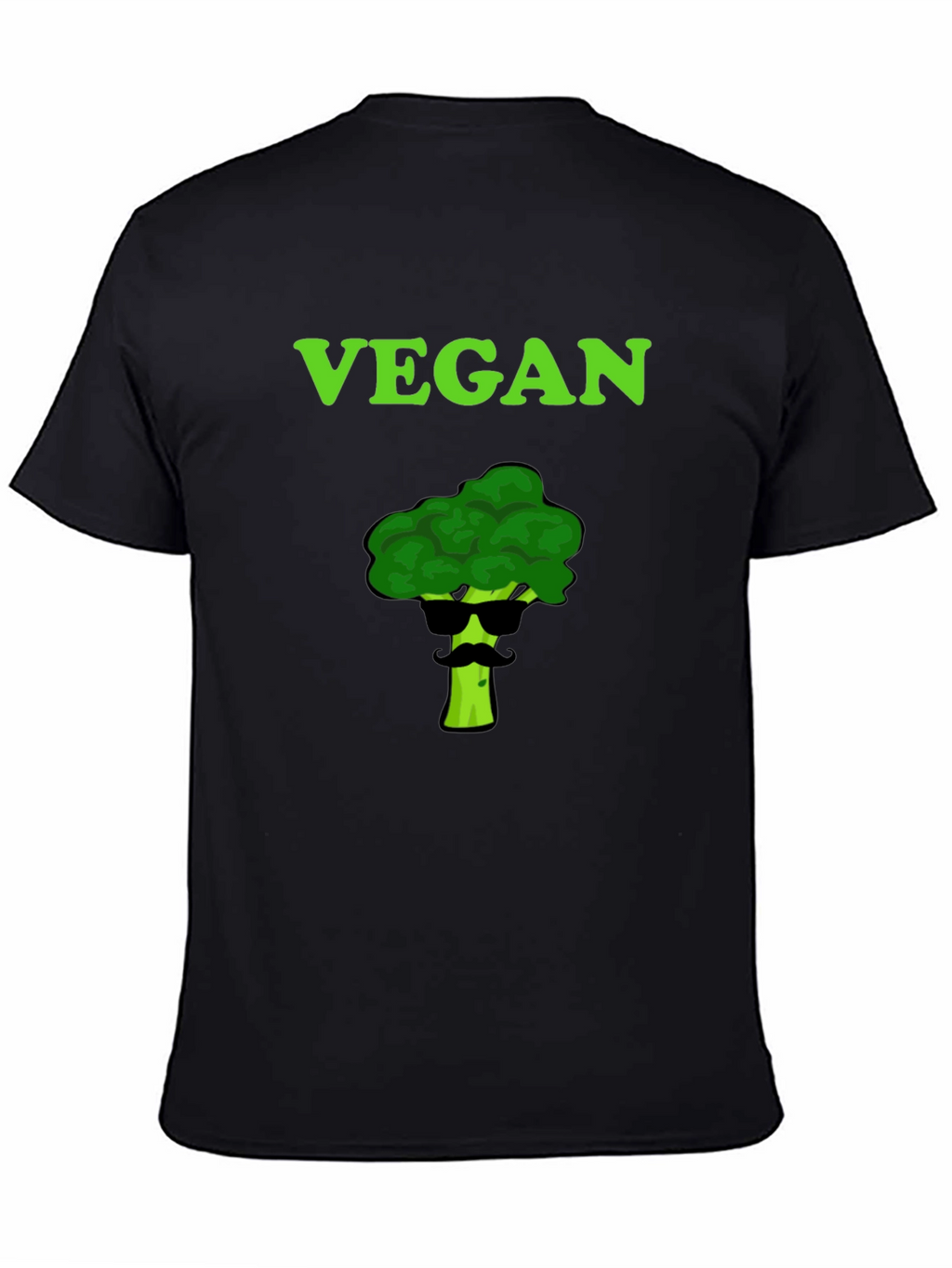 Vegan Broccoli T-Shirt - Cool Graphic Tee
