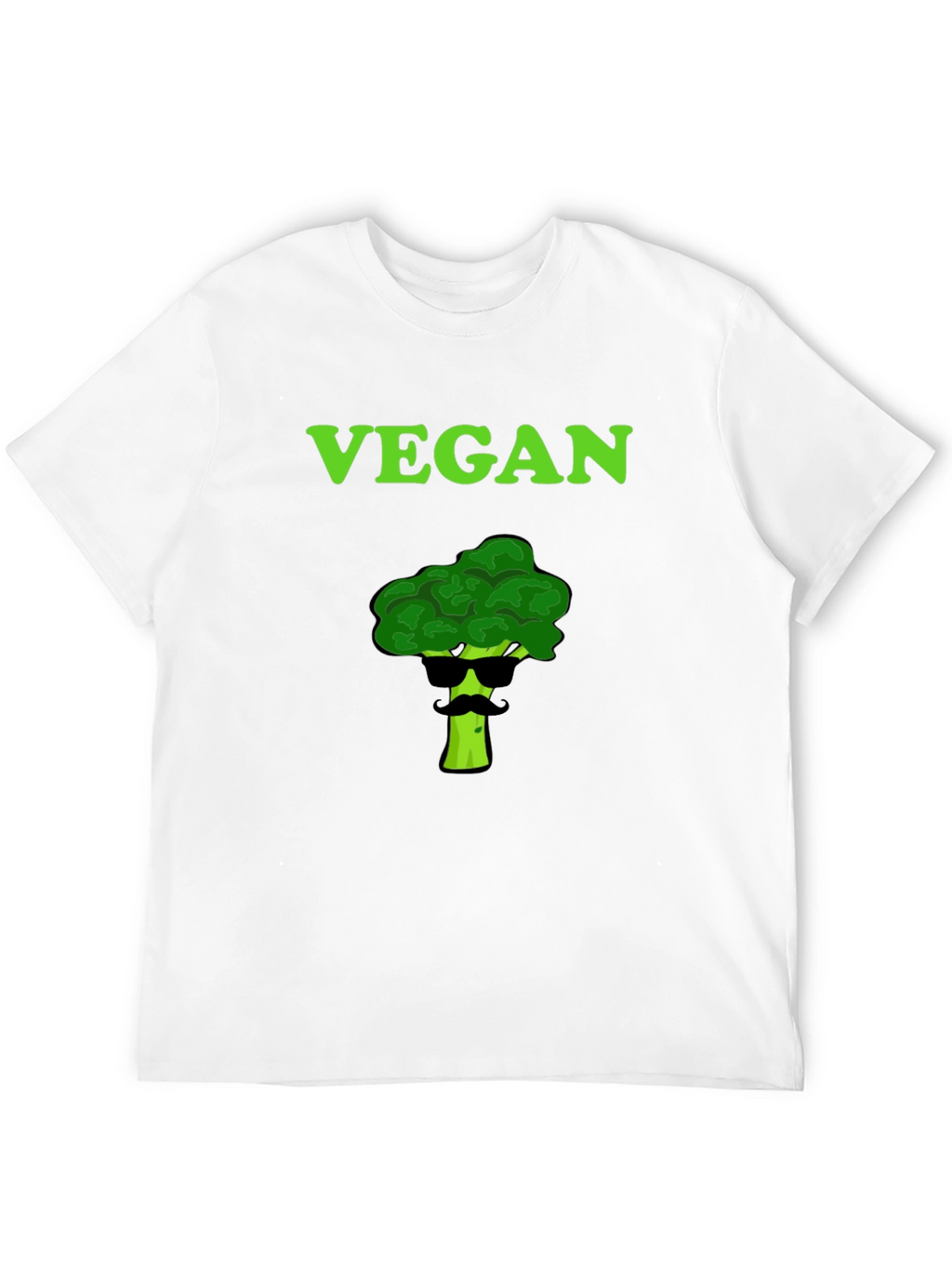 Vegan Broccoli T-Shirt - Cool Graphic Tee
