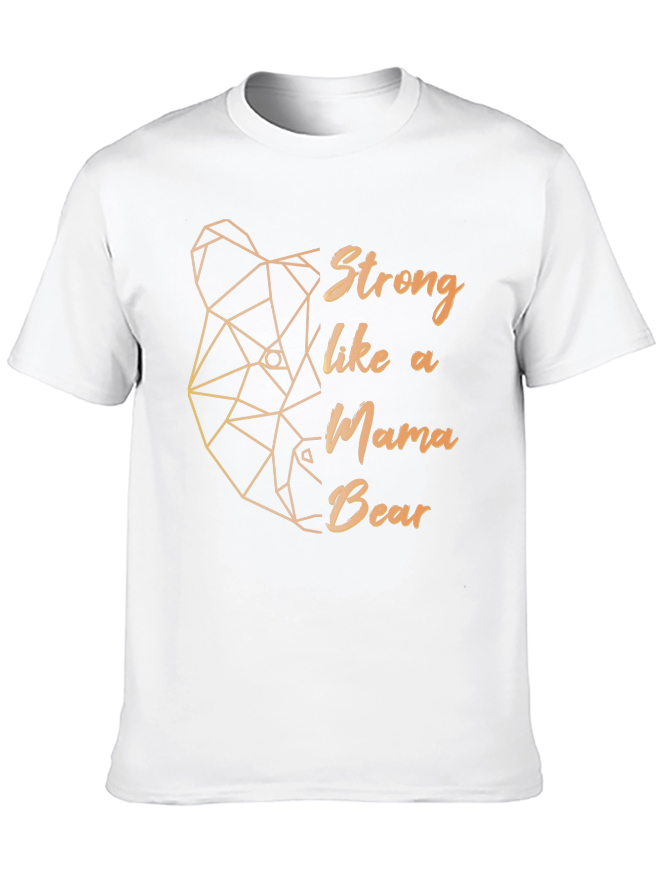 Strong Mama Bear Graphic Tee - Black