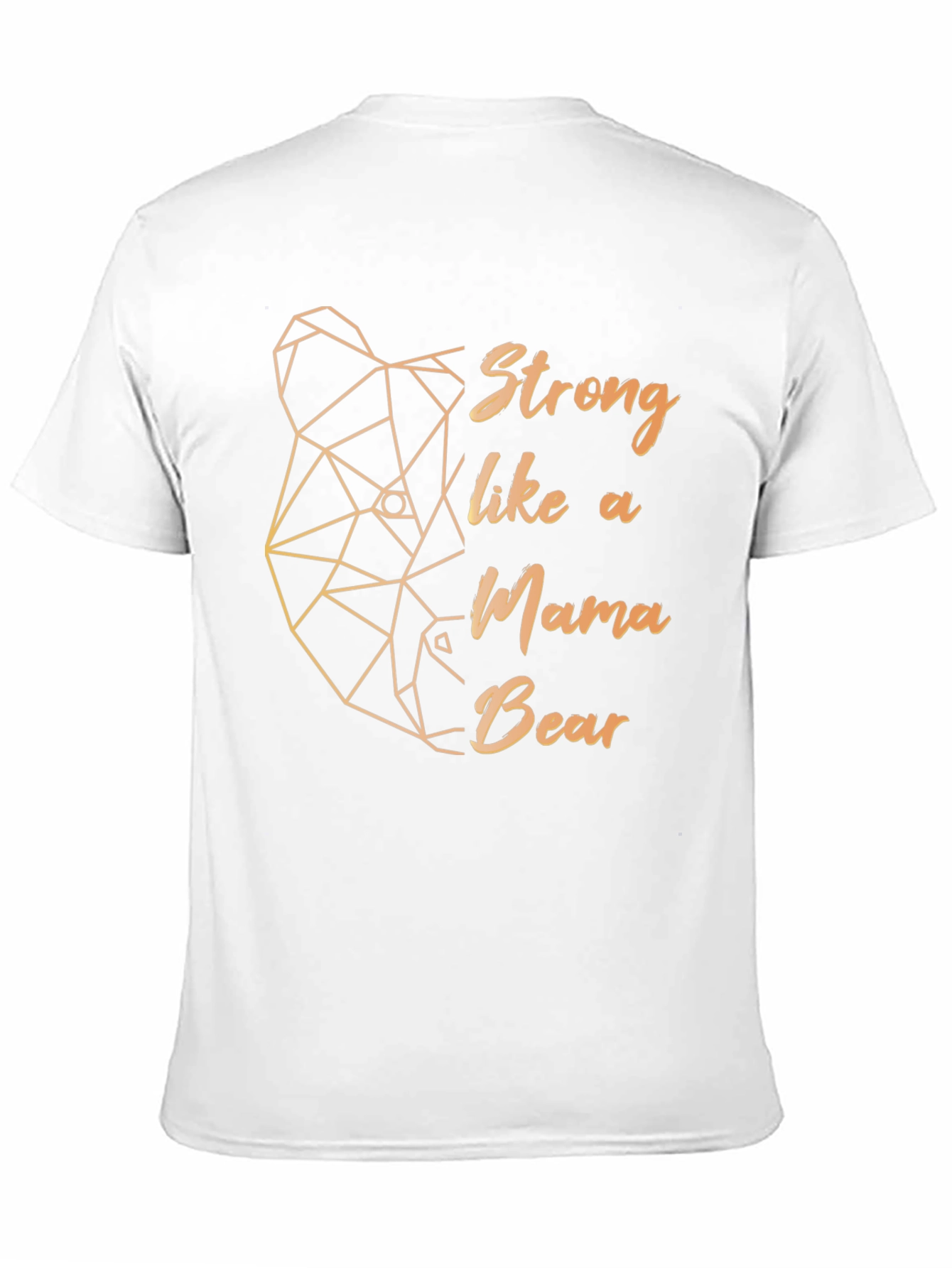 Strong Mama Bear Graphic Tee - Black