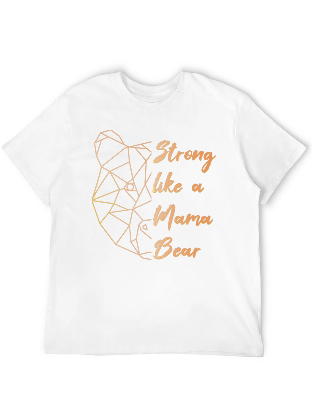 Strong Mama Bear Graphic Tee - Black