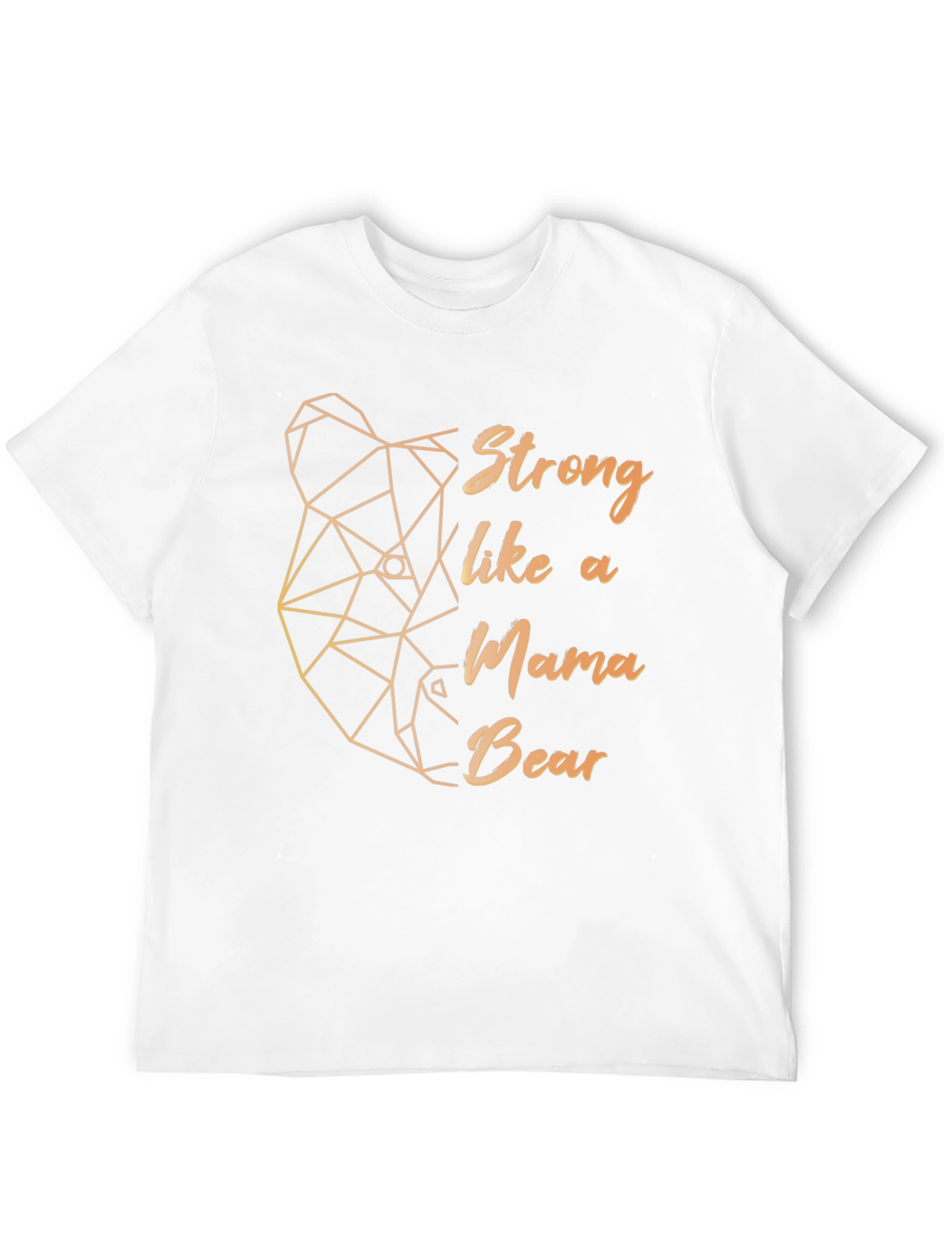 Strong Mama Bear Graphic Tee - Black