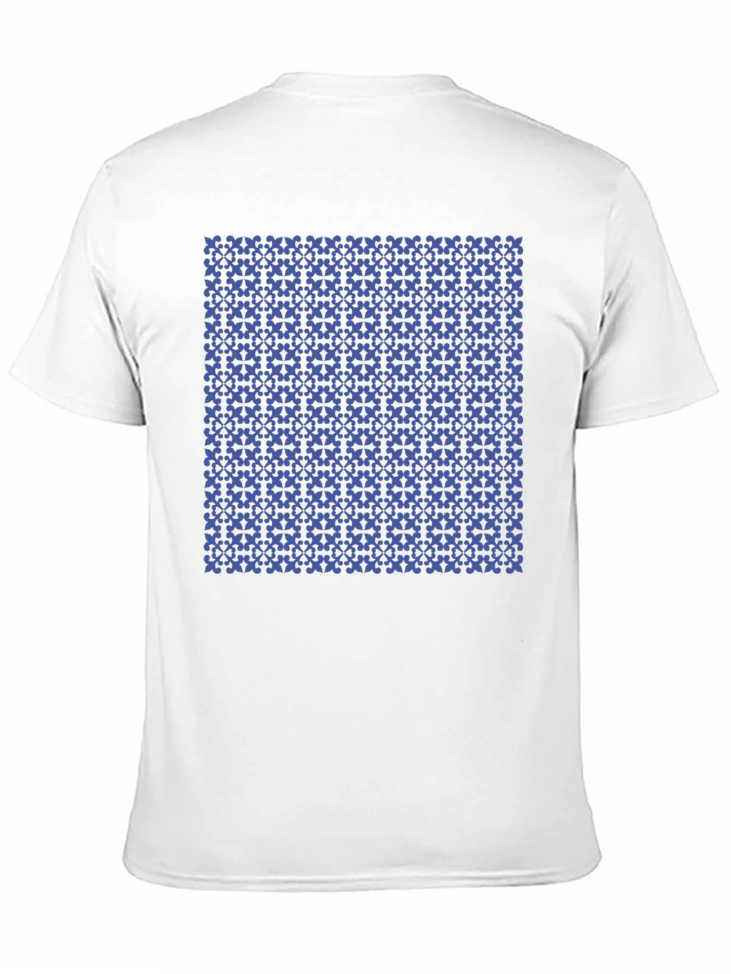 Patterned Black T-Shirt