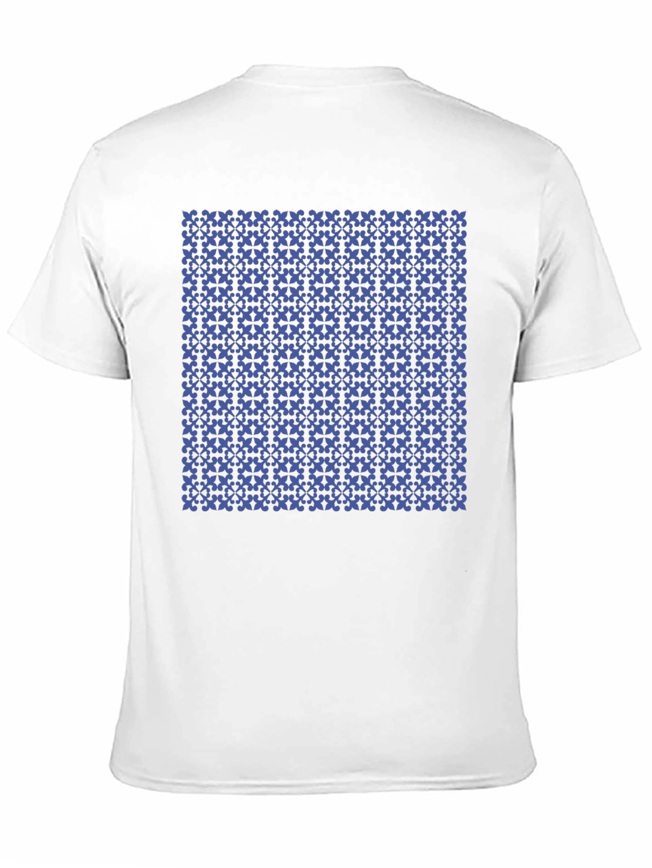 Patterned Black T-Shirt