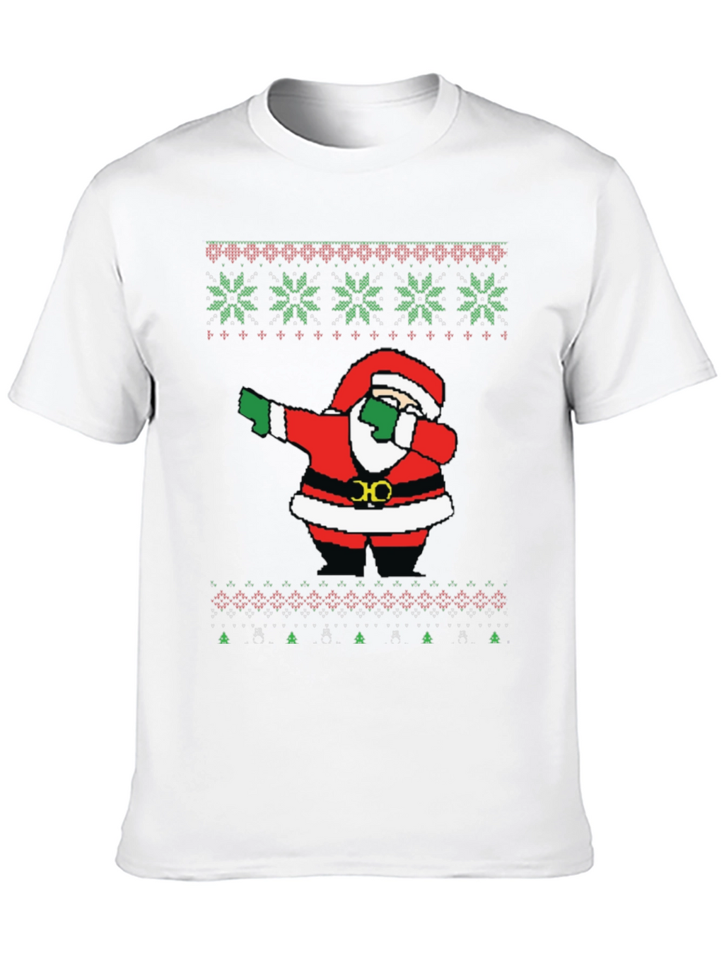 Dabbing Santa Ugly Christmas T-Shirt