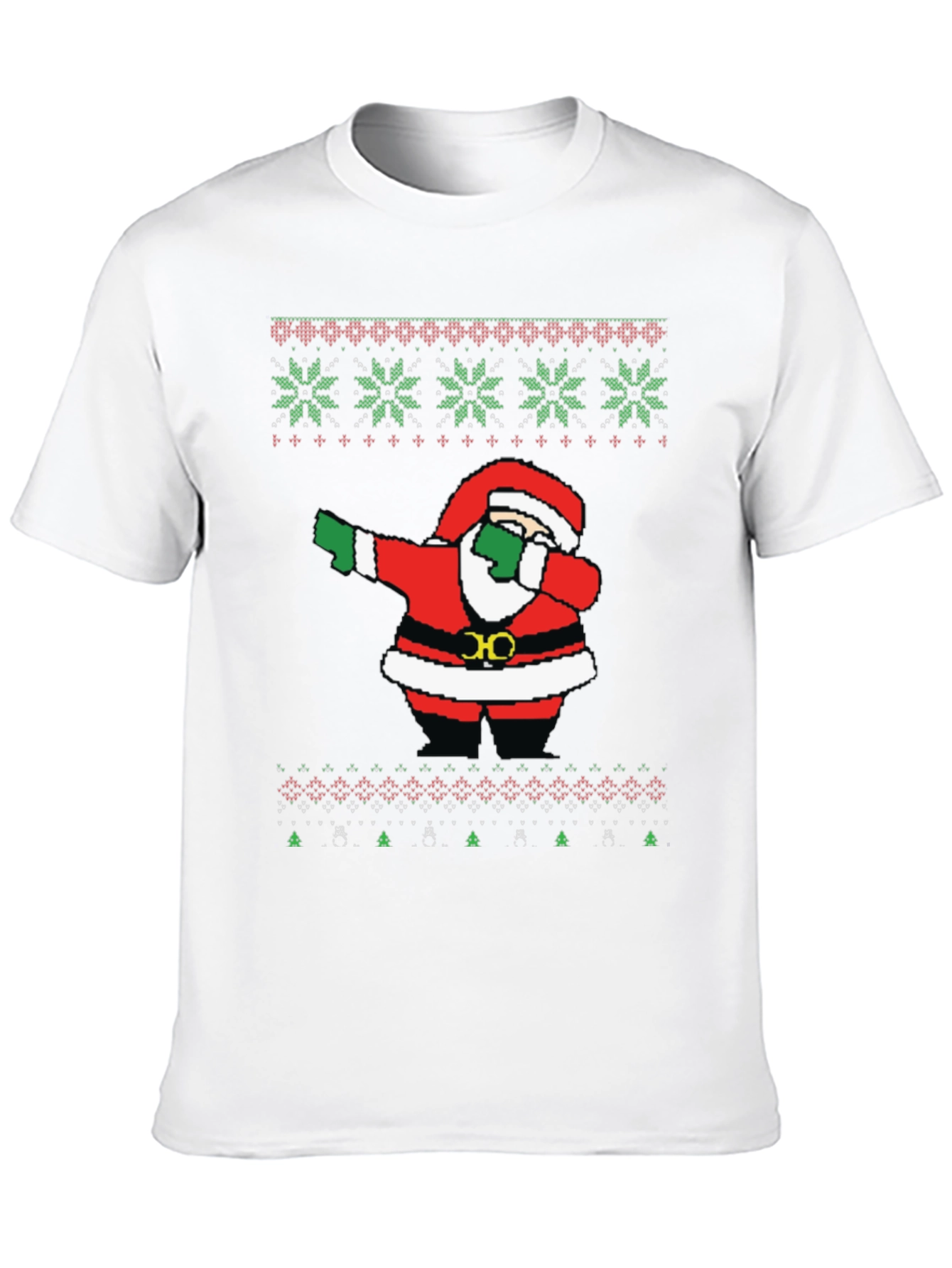 Dabbing Santa Ugly Christmas T-Shirt