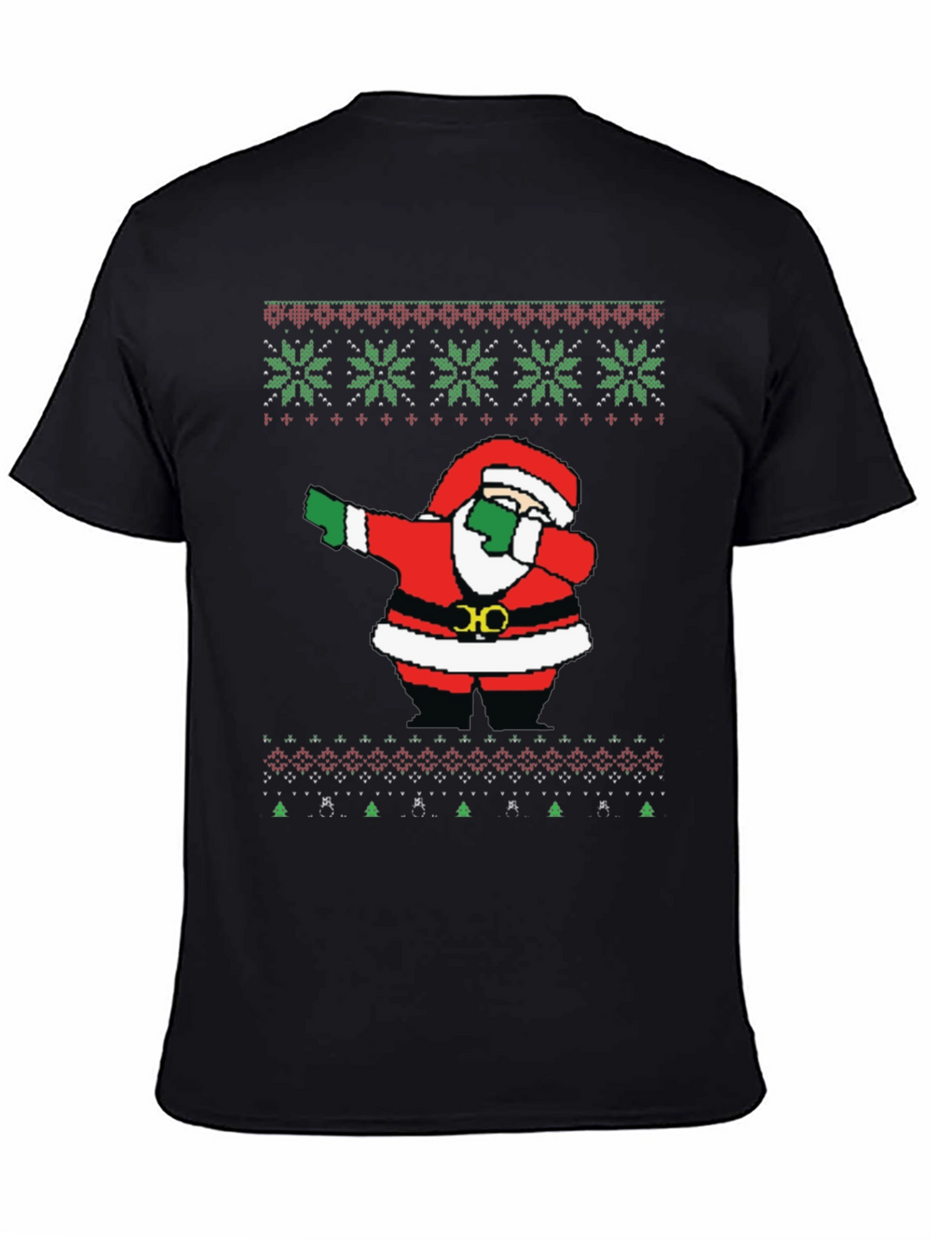 Dabbing Santa Ugly Christmas T-Shirt