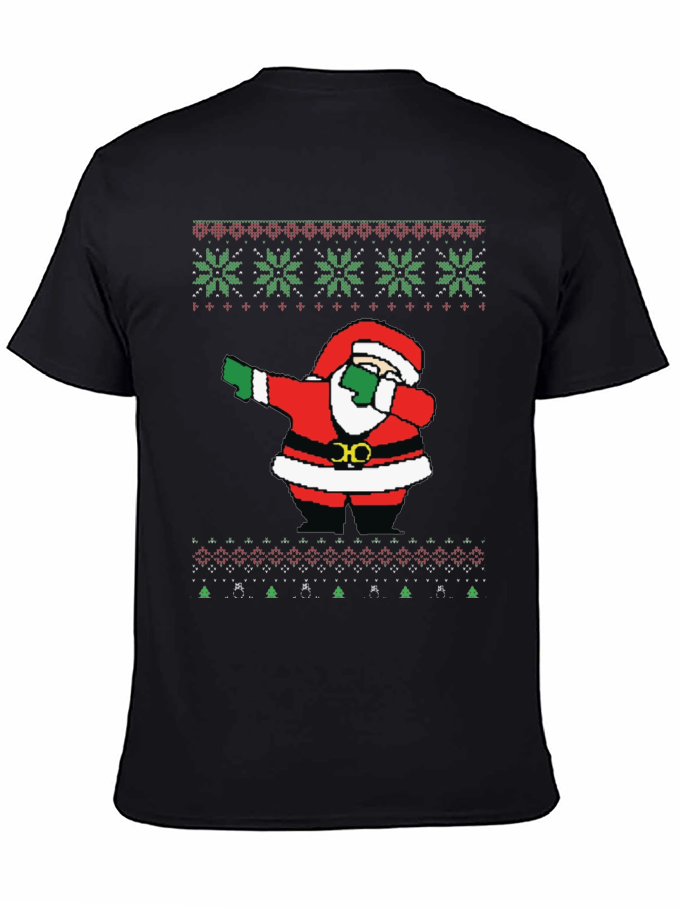 Dabbing Santa Ugly Christmas T-Shirt