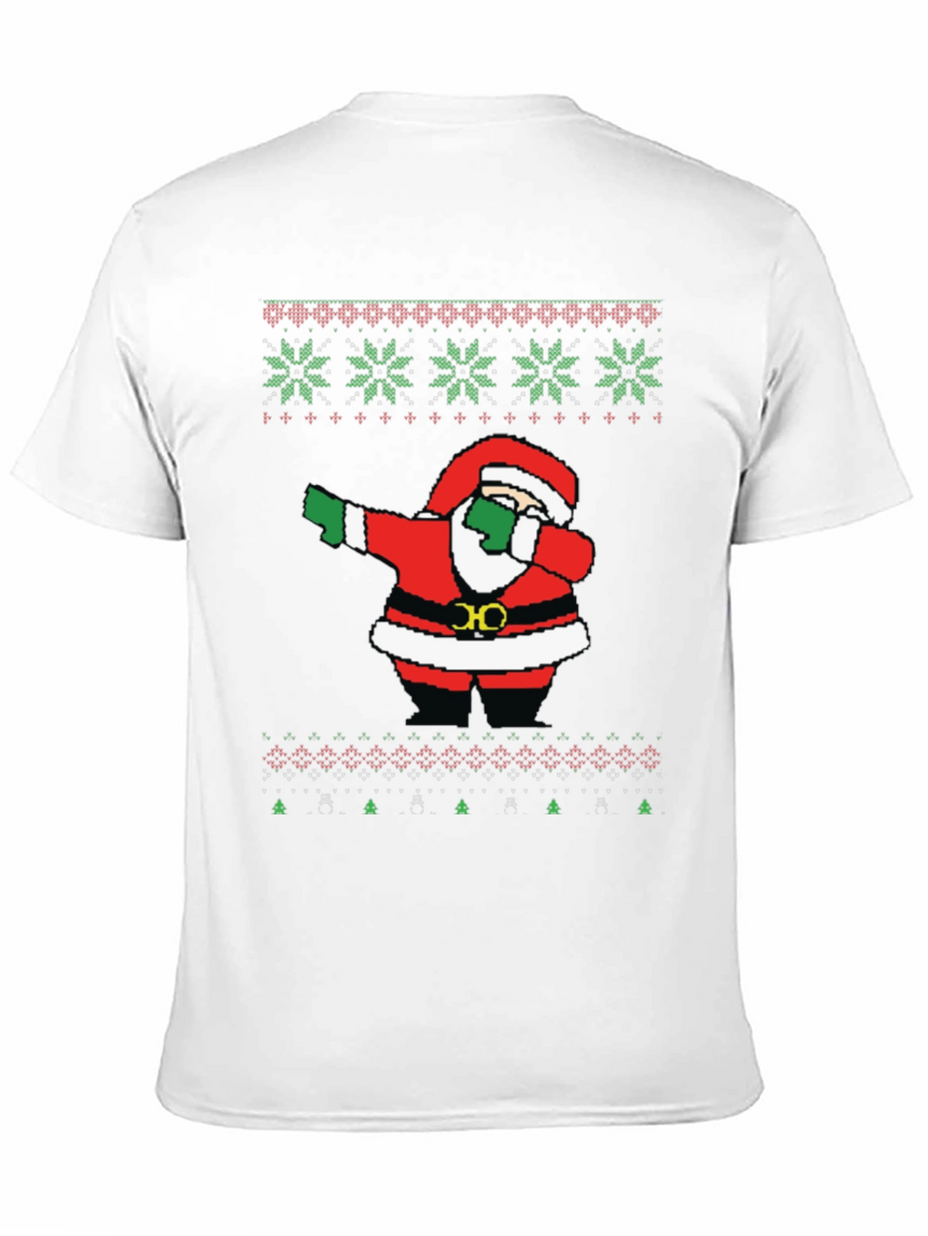 Dabbing Santa Ugly Christmas T-Shirt